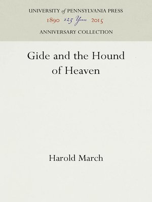 cover image of Gide and the Hound of Heaven